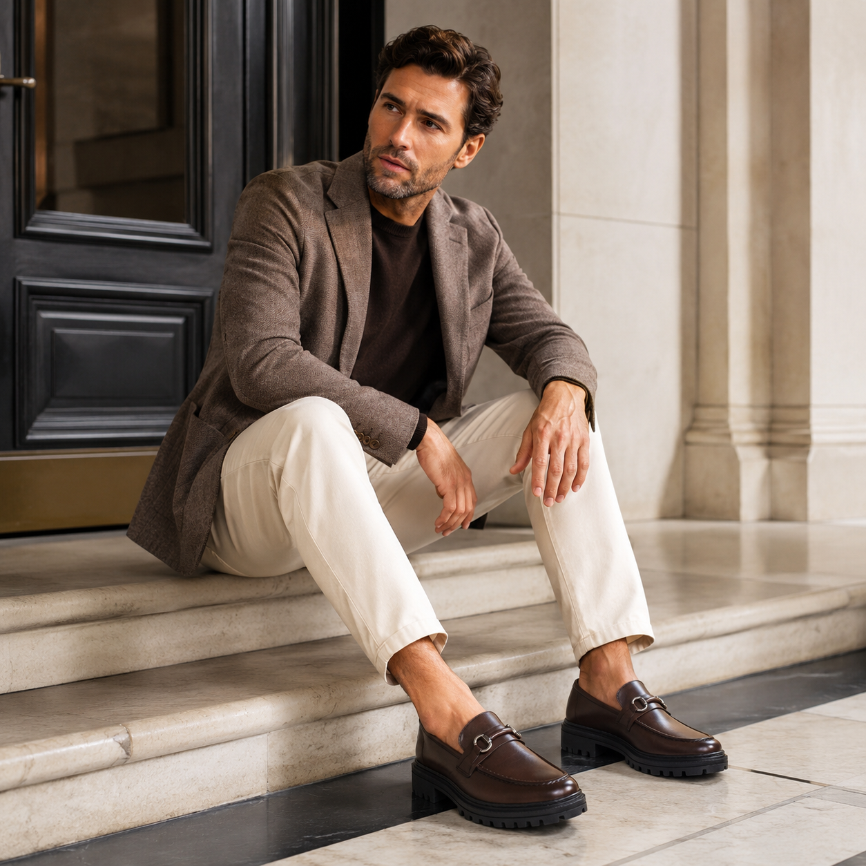 Bota Masculina Austin Mooca em Couro Legítimo Nobre
